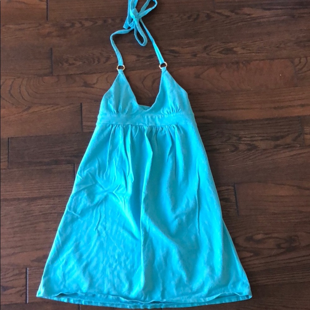 Victorias Secret Blue built in bra dress